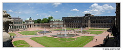 Dresde Palais-du-Zwinger Panorama