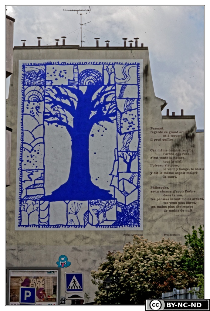 Arbre-Bleu Mur-peint Rue-Descartes DSC 0110