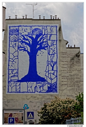 Arbre-Bleu Mur-peint Rue-Descartes DSC 0110