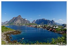 De Moskenes à Bøstad-Eggumsveien via Reine