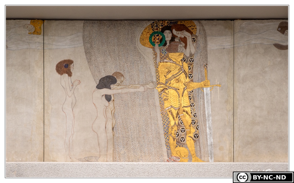 Vienne Palais-de-la-secession Gustav-Klimt-Frise-Beethoven DSC 6074