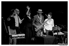 Pierre-François-Blanchard&amp;Marion-Rampal&amp;Darryl-Hall&amp;Archie-Shepp&amp;Anne-Paceo  DSC 0388 N&amp;B