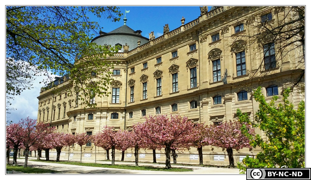 Würzburg Chateau&amp;jardins 20160425 121413 Encadree