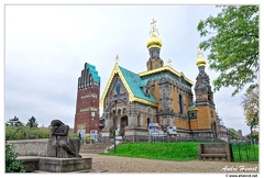 Darmstadt Mathildenhohe Hochzeitsturm Russische-Kapelle DSC 0071