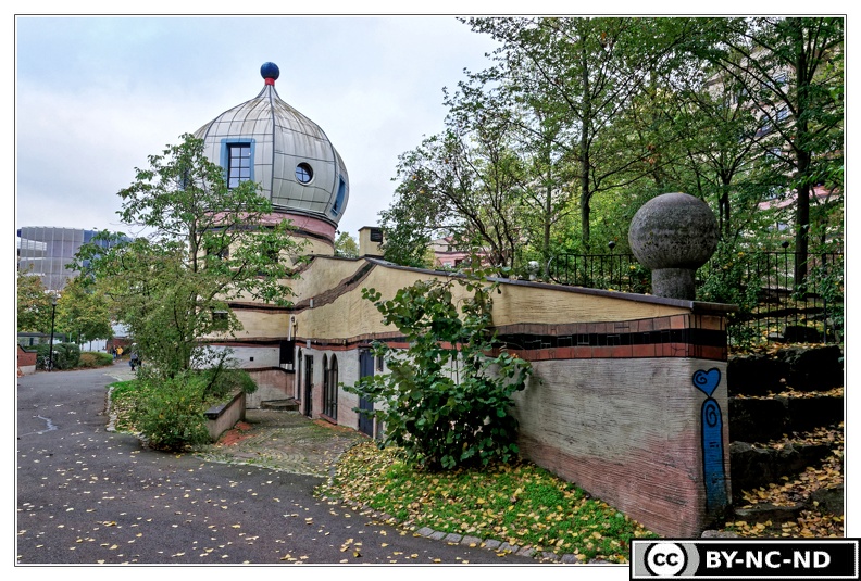 Darmstadt Waldspirale-Hundertwasserhaus DSC 0092