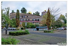 Darmstadt Waldspirale-Hundertwasserhaus DSC 0099
