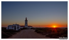 Cabo-Espichel Le-Phare&amp;Camping-car Coucher-de-soleil DSC 0843