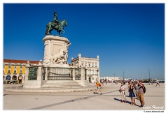 Lisbonne Praca-do-comercio Statue-Joseph-Ier DSC 0898