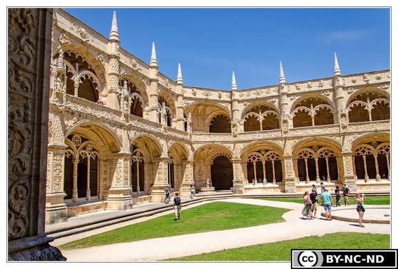 Lisbonne Monastere-des-Hieronymites Le-cloitre DSC 0003