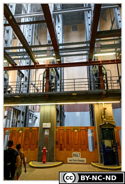 Hambourg Sankt-Pauli-Elbtunnel Ascenseur DSC5855