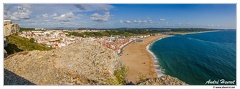 Nazare Ville&amp;Plage-Vues-du-Sitio Pano DSC 0558-70