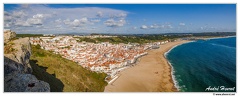 Nazare Ville&amp;Plage-Vues-du-Sitio Pano DSC 0571-80