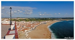 Nazare Ville&amp;Plage-Vues-du-Sitio Pano DSC 0583-89