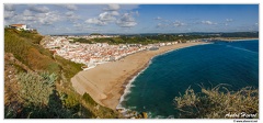 Nazare Ville&amp;Plage-Vues-du-Sitio Pano DSC 0590-98