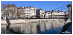 Lyon Pont-suspendu Pano