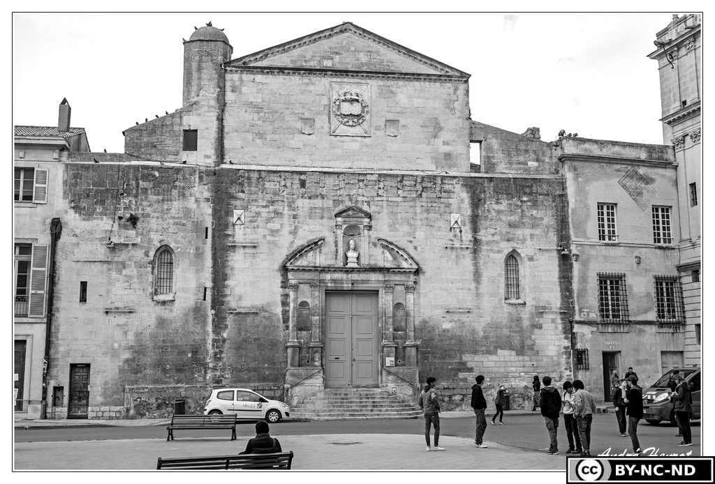 Arles Eglise-Sainte-Anne DSC 9158 N&amp;B