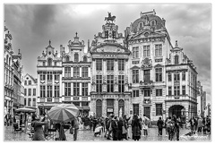 Bruxelles Grand-Place DSC 3465 N&amp;B