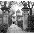 Saint-Remy-de-Provence Monastere-Saint-Paul-de-Mausole DSC 9595 N&amp;B