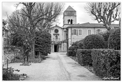 Saint-Remy-de-Provence Monastere-Saint-Paul-de-Mausole DSC 9596 N&amp;B