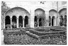 Saint-Remy-de-Provence Monastere-Saint-Paul-de-Mausole DSC 9601 N&amp;B