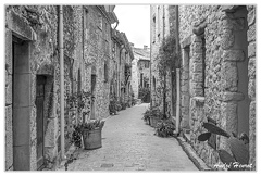 Tourettes-Sur-Loup DSC 0482 N&amp;B