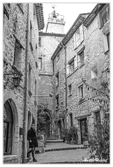 Tourettes-Sur-Loup DSC 0522 N&amp;B
