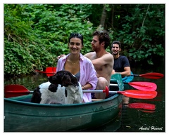 Burg-Spreewald Chien-Canoe DSC 0637