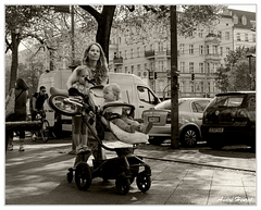 Poussette DSC 5763 N&amp;B 5x4