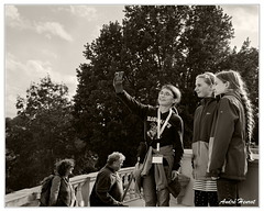 Selfie-au-chateau DSC 2543 N&amp;B 5x4