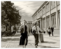 Chignon DSC 1547 N&amp;B 5x4