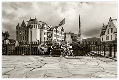 Alesund Sur-le-banc DSC 1368 N&amp;B