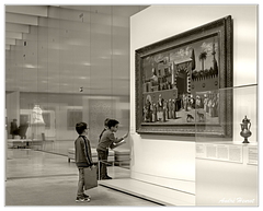 Louvre-Lens Ecole DSC 2032 N&amp;B 5x4