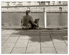 Chien-au-bord-de-la-Meuse DSC 1274 N&amp;B 5x4