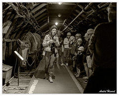 Lewarde Musee-de-la-mine DSC 2698 N&amp;B 5x4