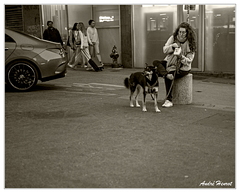 Lyon Photos-de-rue Chaussure DSC 8922 N&amp;B 5x4