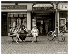 Rinteln Sur-le-banc DSC 6273 N&amp;B 5x4-2