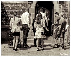 Frederiksborg Mariage Chapelle DSC 0659 N&amp;B