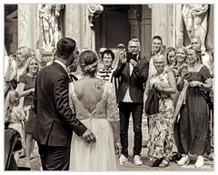 Frederiksborg Mariage DSC 0653 N&amp;B