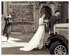 Frederiksborg Mariage DSC 0641 N&amp;B