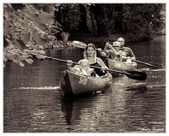 Kayak DSC 0614 N&amp;B 5x4