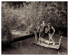 Lubben radeau DSC 0778 N&amp;B 5x4