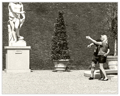 Selfie-Parc DSC 0744 N&amp;B