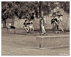 Geste-barriere DSC 4036 N&amp;B 5x4