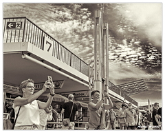 Hambourg Le-Port Les-quais Photo DSC5879 N&amp;B