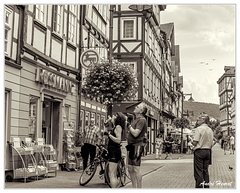 Hann-Munden Curiosite DSC6955 N&amp;B 5x4