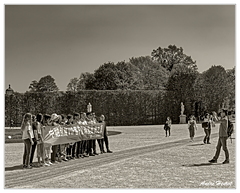 Vienne Schonbrunn DSC 6224 N&amp;B 5x4