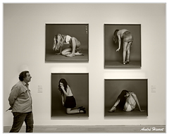 Stockholm Moderna-museet Interieur DSC 6097 N&amp;B 5x4